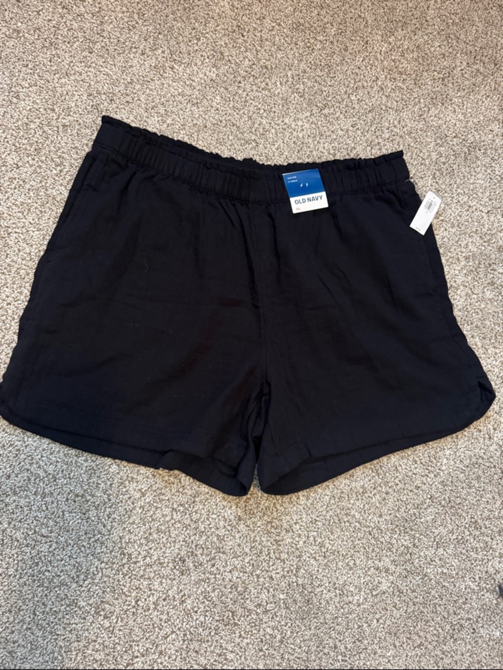 NWT Old Navy High Waisted Crinkle Gauze Shorts 5” Inseam XL